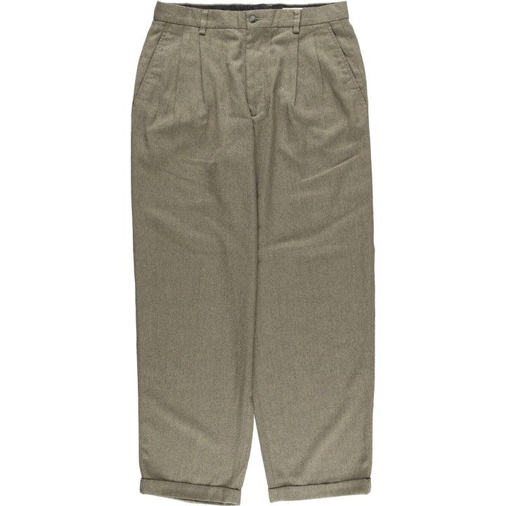 90s-00'S Liz Claiborne men's slacks, size W32 polyester Beige type Vintage Second Hand