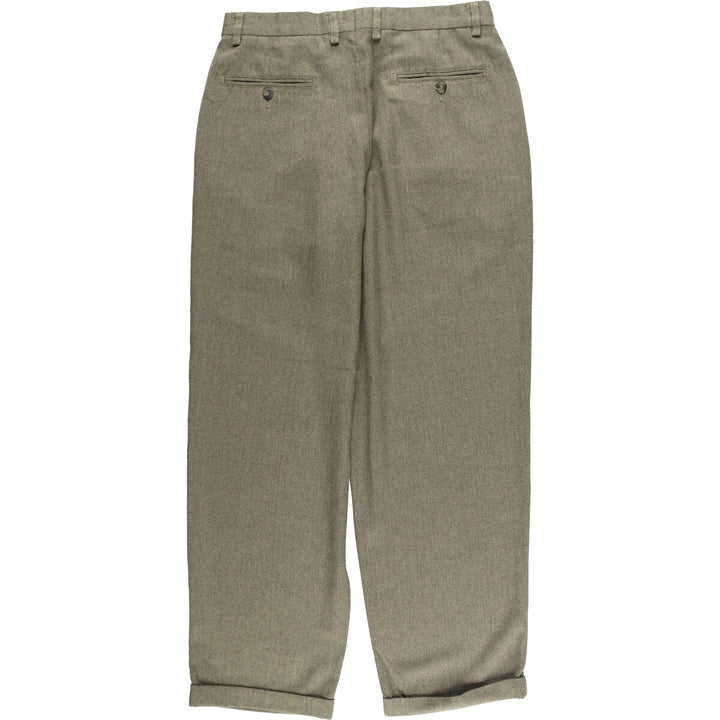 90s-00'S Liz Claiborne men's slacks, size W32 polyester Beige type Vintage Second Hand