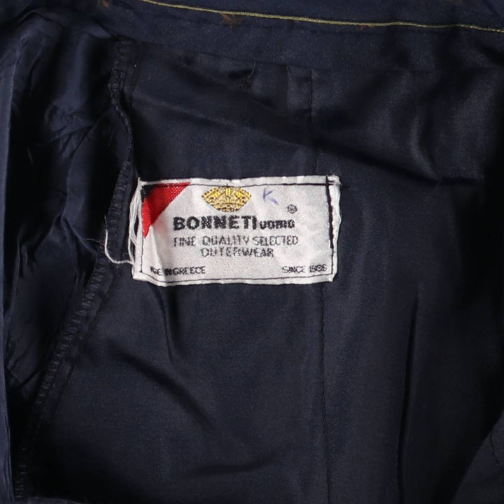 BONNETI UOMO Two-pleat Slacks, Men's, Size 34, Vintage unclear navy blue type Vintage Second Hand