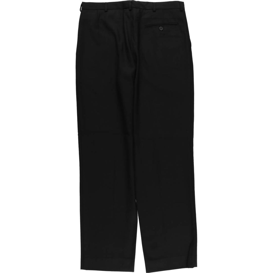 Pierre Cardin vintage men's one-pleat slacks, size W34 unclear black type Vintage Second Hand