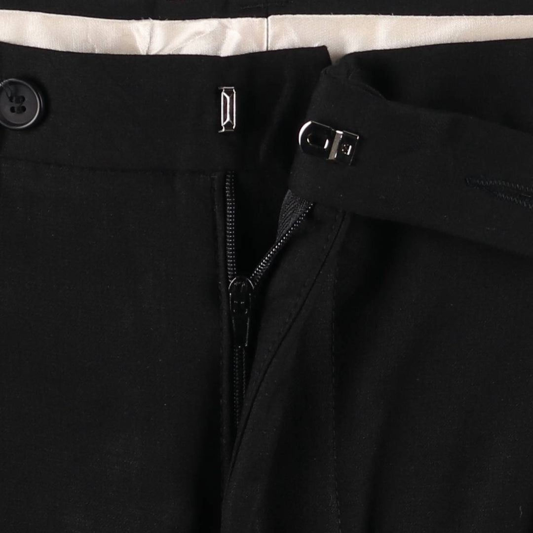Pierre Cardin vintage men's one-pleat slacks, size W34 unclear black type Vintage Second Hand