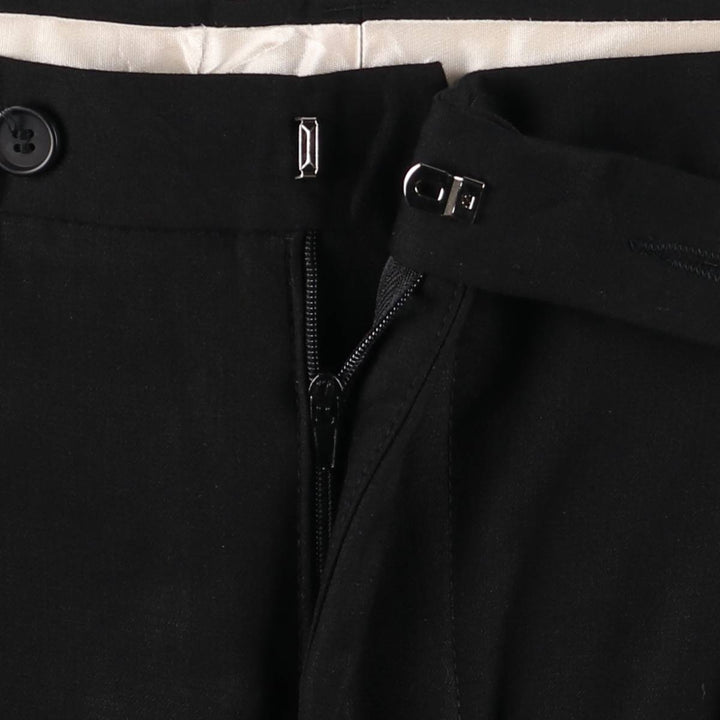 Pierre Cardin vintage men's one-pleat slacks, size W34 unclear black type Vintage Second Hand
