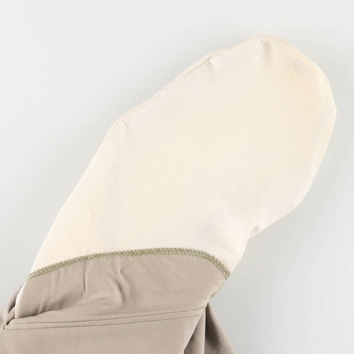 PIONEER Vintage Two-Pleated Slacks, Men's Size 35 (W35) unclear Beige type Vintage Second Hand