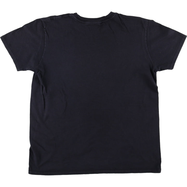 NIRVANA Nirvana Band T-shirt, Band T, Men's M size unclear black type Vintage Second Hand