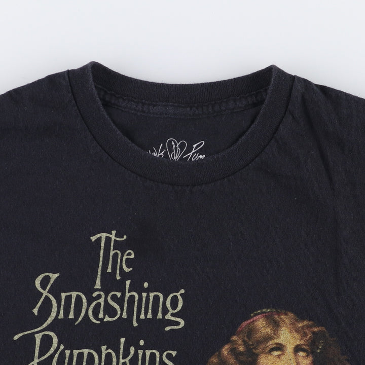 THE SMASHING PUMPKINS Smashing Pumpkins Band T-shirt Band T Men's M equivalent cotton black type Vintage Second Hand