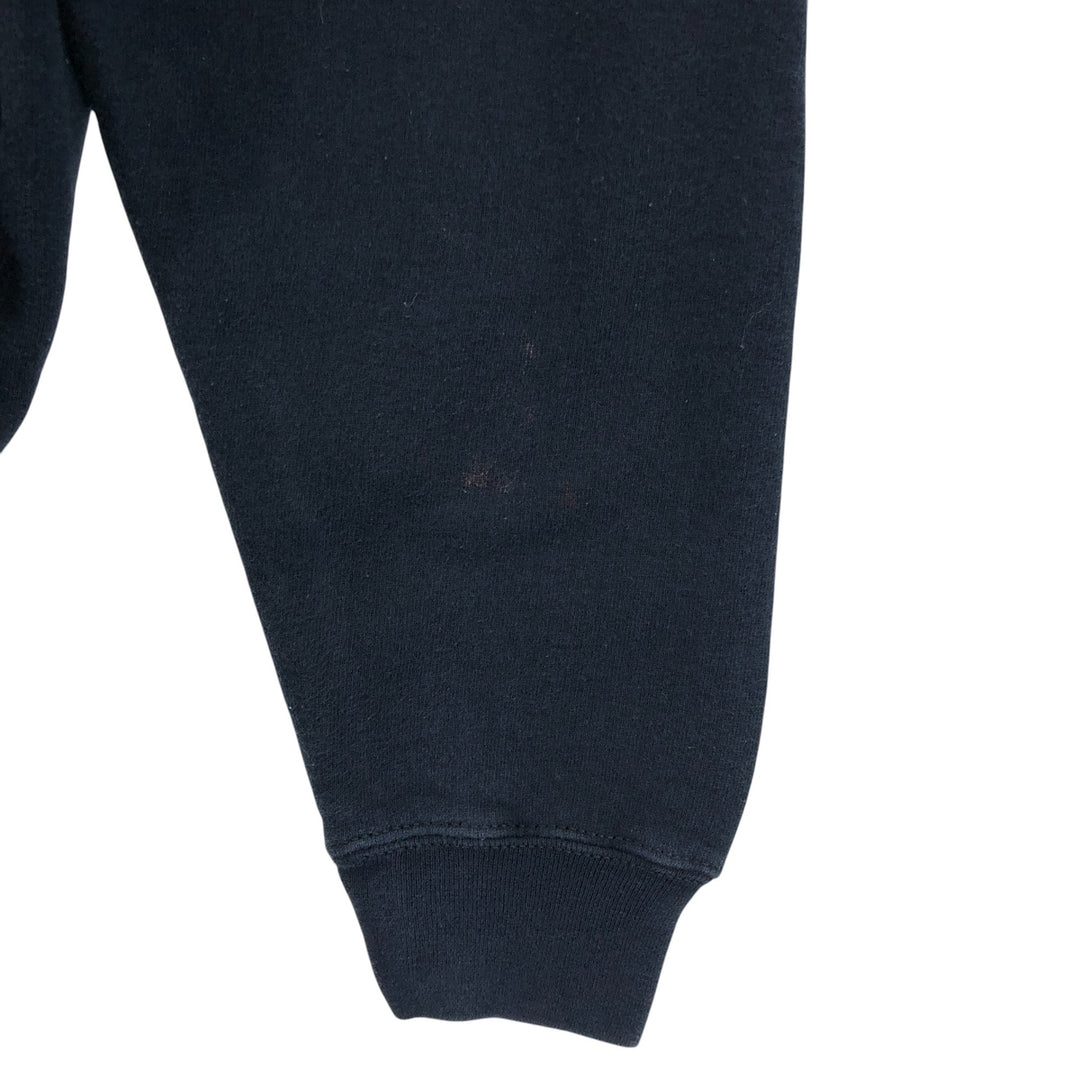 Fruit of the Loom Men's XL Pullover Hoodie cotton black type Vintage Second Hand