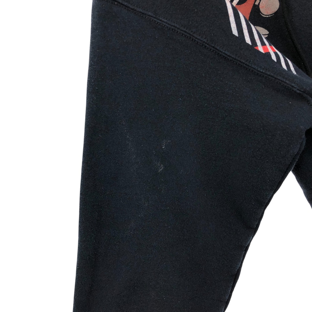 Fruit of the Loom Men's XL Pullover Hoodie cotton black type Vintage Second Hand