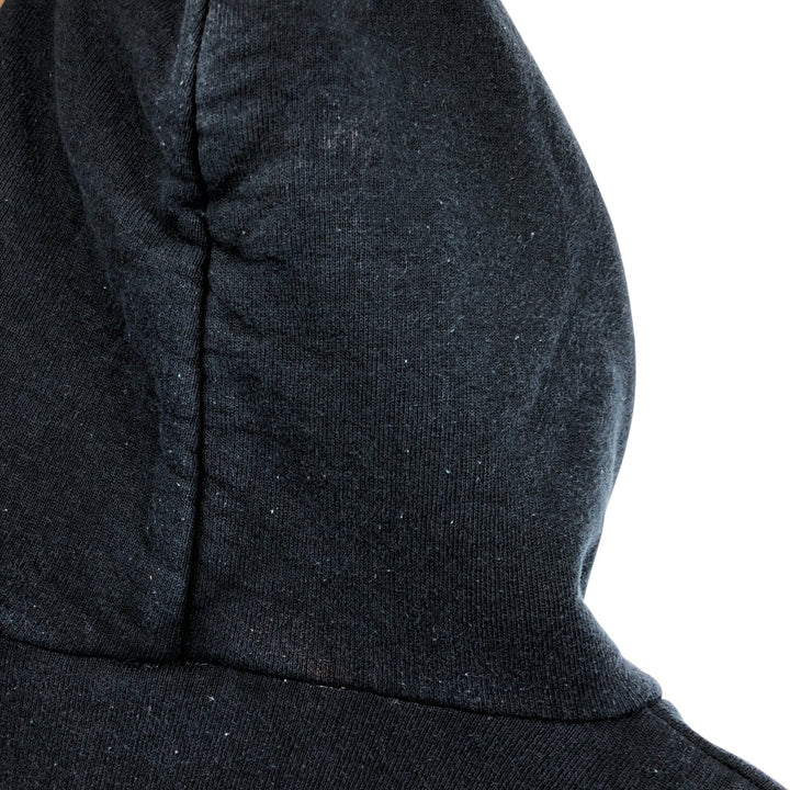 Fruit of the Loom Men's XL Pullover Hoodie cotton black type Vintage Second Hand