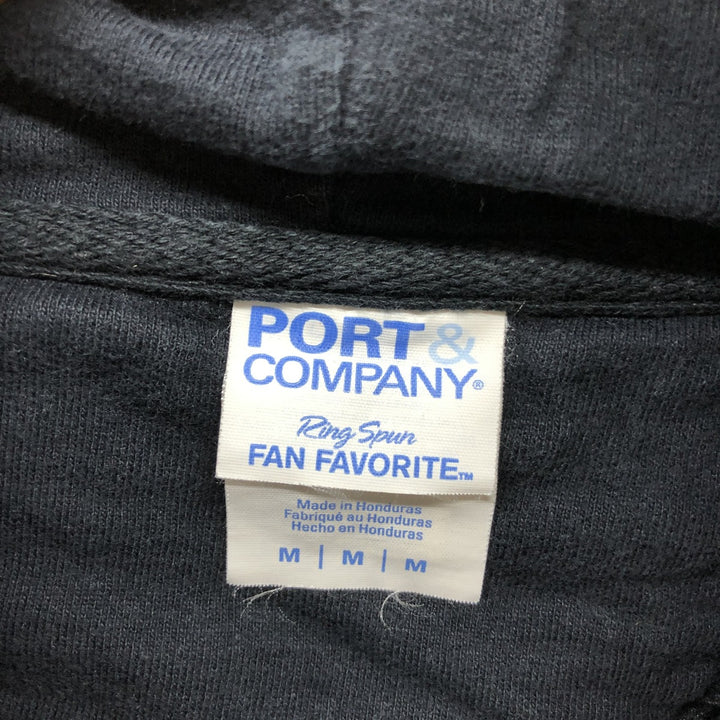 Port and Company KISS Band Pullover Hoodie, Men's Size M cotton black type Vintage Second Hand