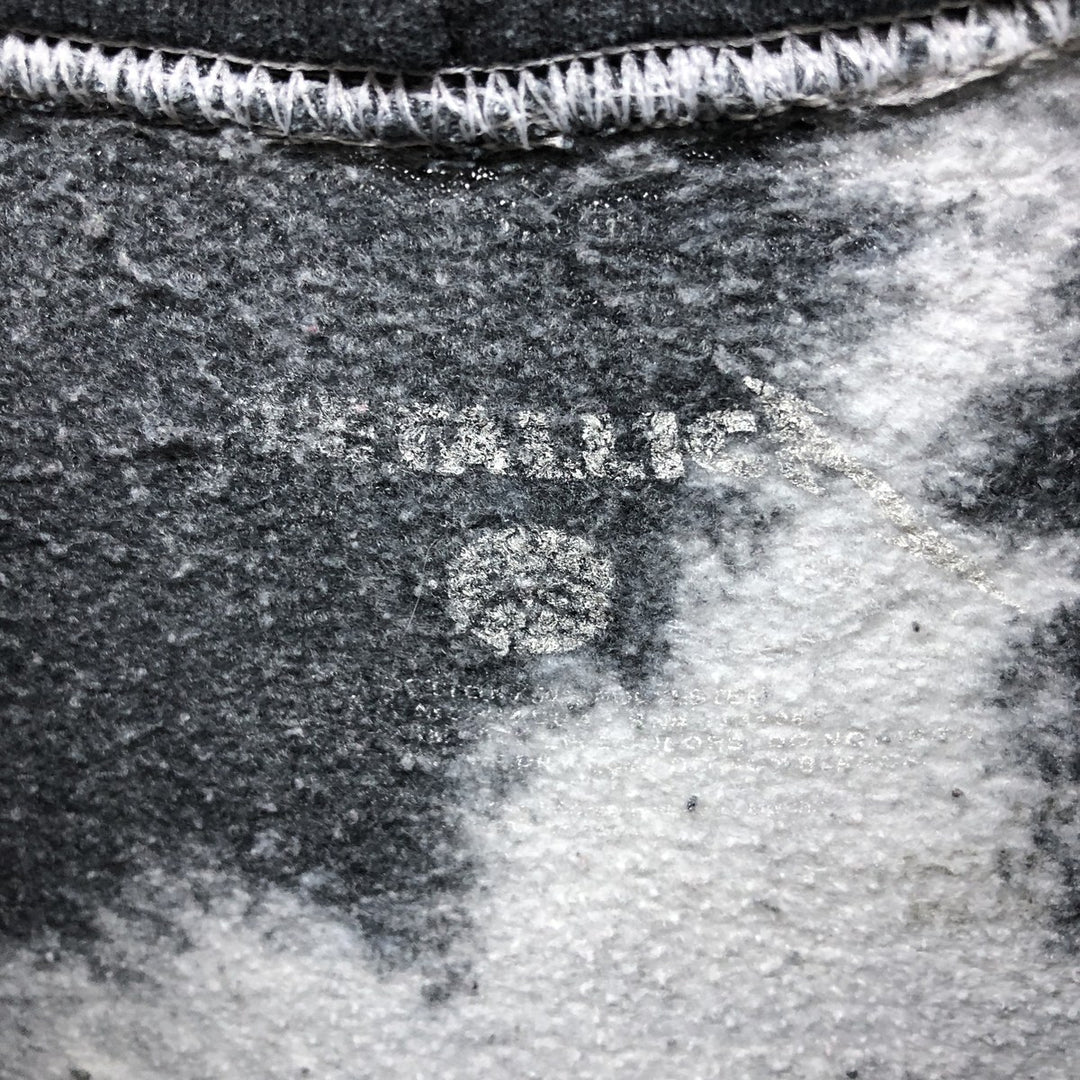 METALLICA Tie-Dye Pattern Band Pullover Hoodie, Men's Size M unclear Charcoal Vintage Second Hand