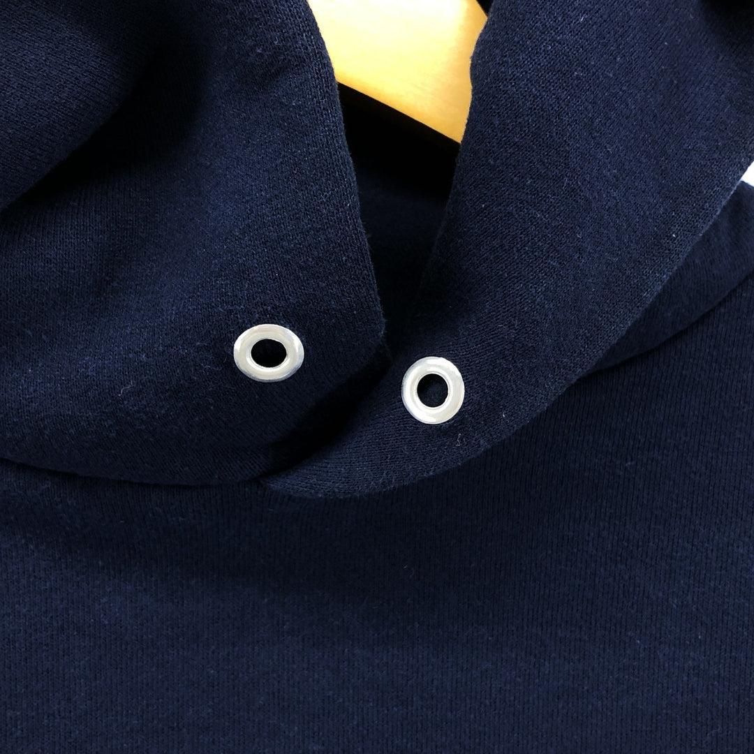 Vintage 80s-90'S Jerzees pullover sweatshirt, Made in USA, Men's XL cotton navy blue type Vintage Second Hand