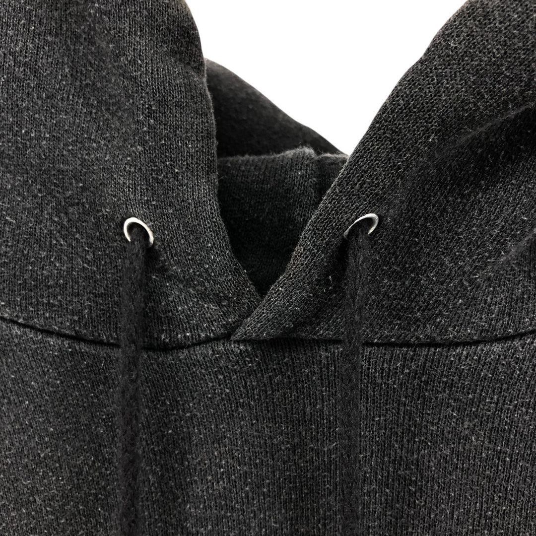 Vintage 90'S pullover hoodie, made in the USA, size L, men's cotton black type Vintage Second Hand