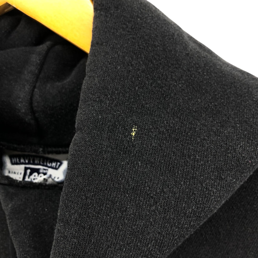 Vintage 90'S pullover hoodie, made in the USA, size L, men's cotton black type Vintage Second Hand