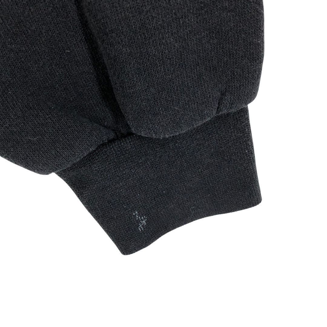 Vintage 90'S pullover hoodie, made in the USA, size L, men's cotton black type Vintage Second Hand