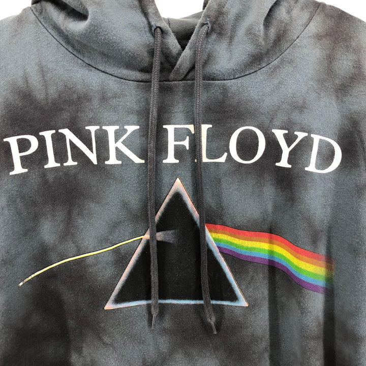 PINK FLOYD Pink Floyd Tie-Dye Pattern Band Pullover Sweatshirt, Men's Size L cotton gray type Vintage Second Hand