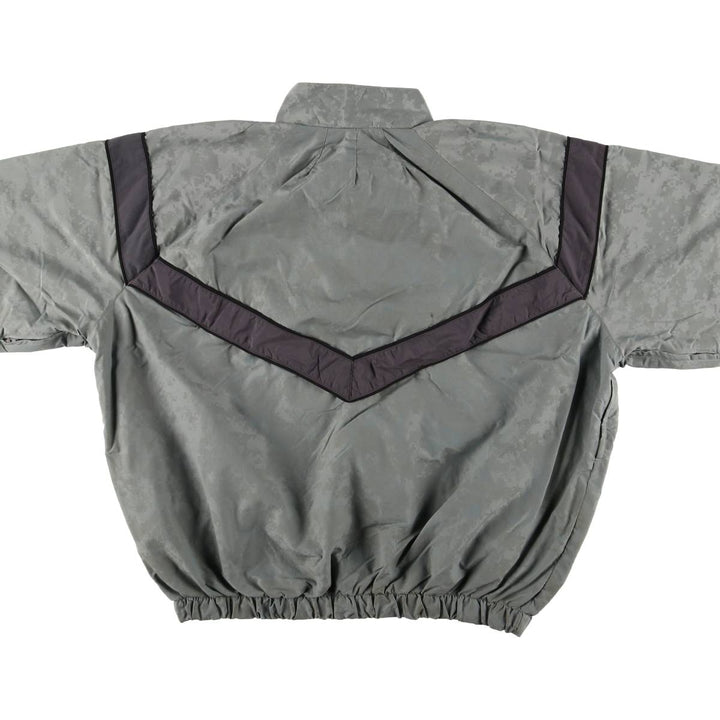 Authentic US Army Skilcraft PFU Training Jacket, Nylon, Made in USA, Large Nylon gray type Vintage Second Hand