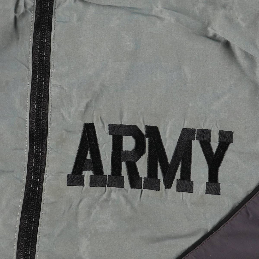Authentic US Army Skilcraft PFU Training Jacket, Nylon, Made in USA, Large Nylon gray type Vintage Second Hand