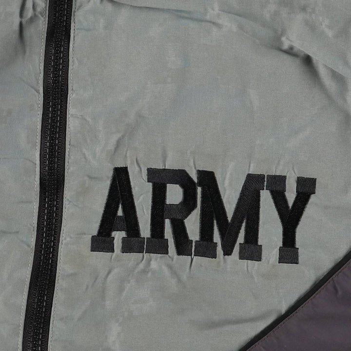 Authentic US Army Skilcraft PFU Training Jacket, Nylon, Made in USA, Large Nylon gray type Vintage Second Hand