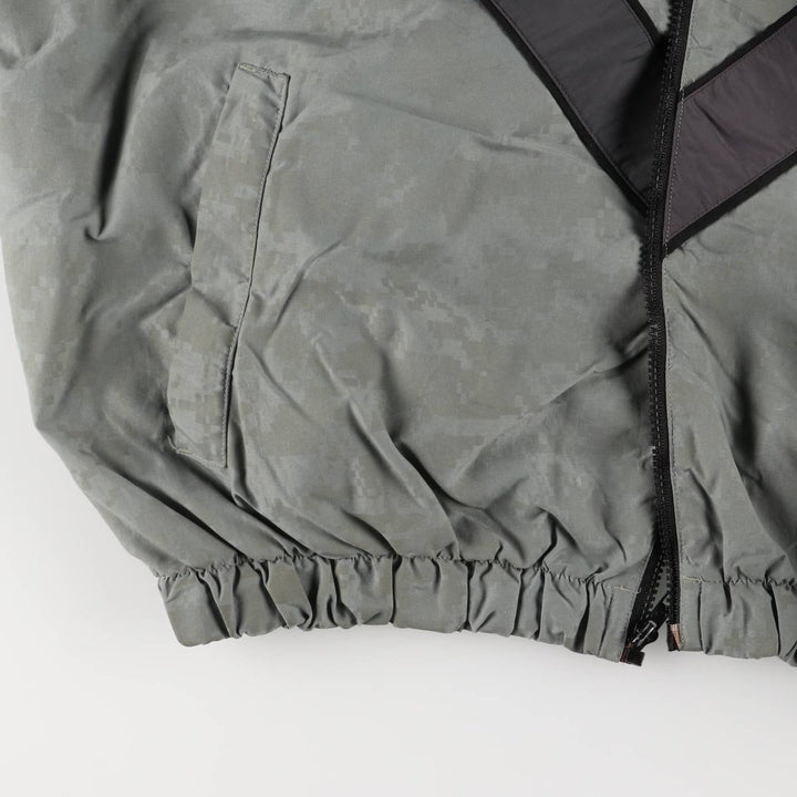 Authentic US Army Skilcraft PFU Training Jacket, Nylon, Made in USA, Large Nylon gray type Vintage Second Hand