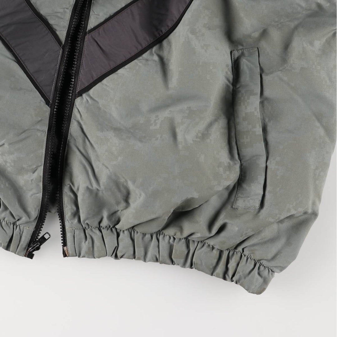 Authentic US Army Skilcraft PFU Training Jacket, Nylon, Made in USA, Large Nylon gray type Vintage Second Hand