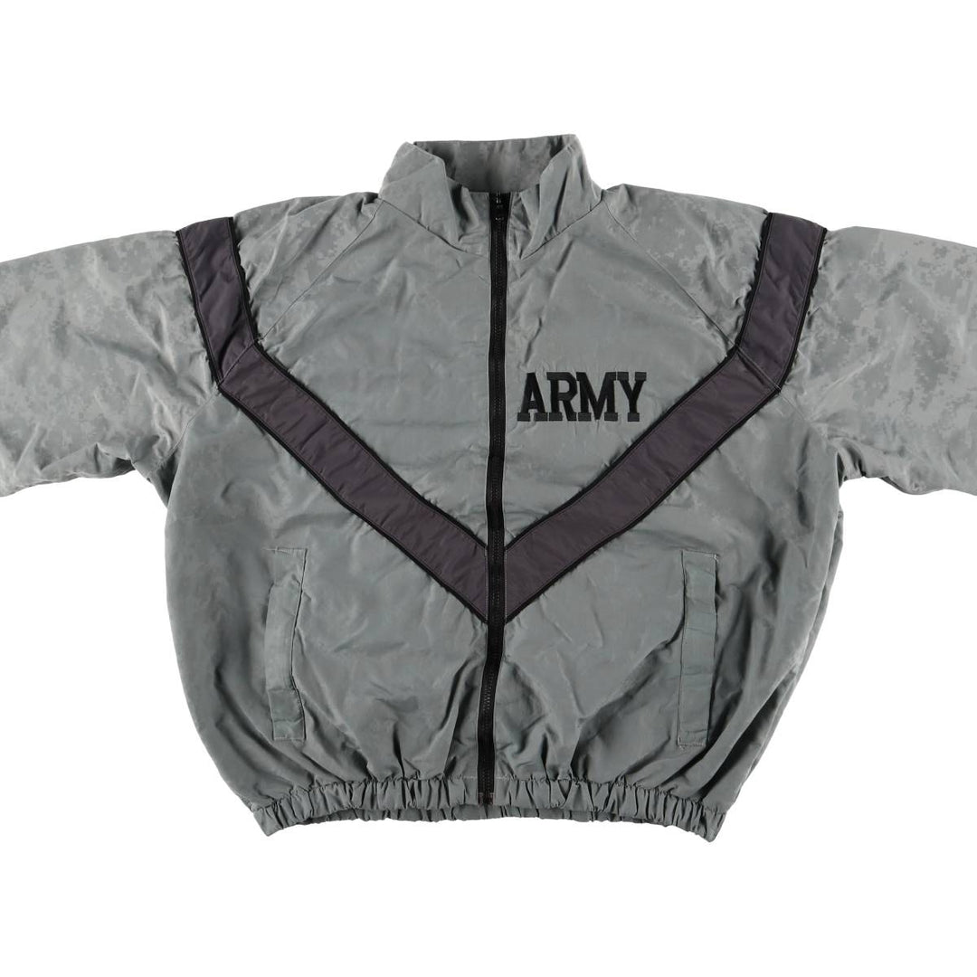 Authentic US Army IPFU training jacket from the 2000s, made in the USA, men's size M. Nylon Khaki type Vintage Second Hand