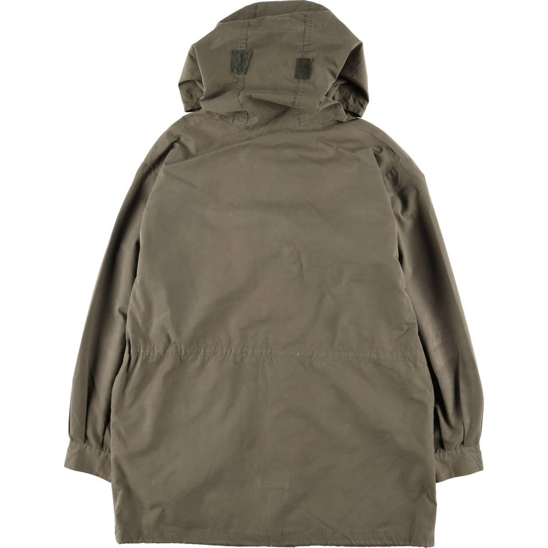 Authentic French military UTAH PARIS 1976 mod coat, men's size XL, vintage unclear Khaki type brown Vintage Second Hand