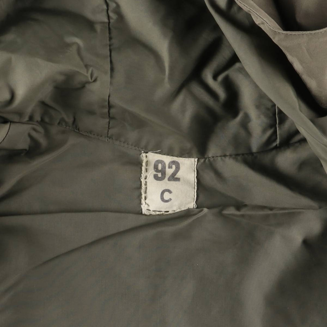 Authentic French military UTAH PARIS 1976 mod coat, men's size XL, vintage unclear Khaki type brown Vintage Second Hand