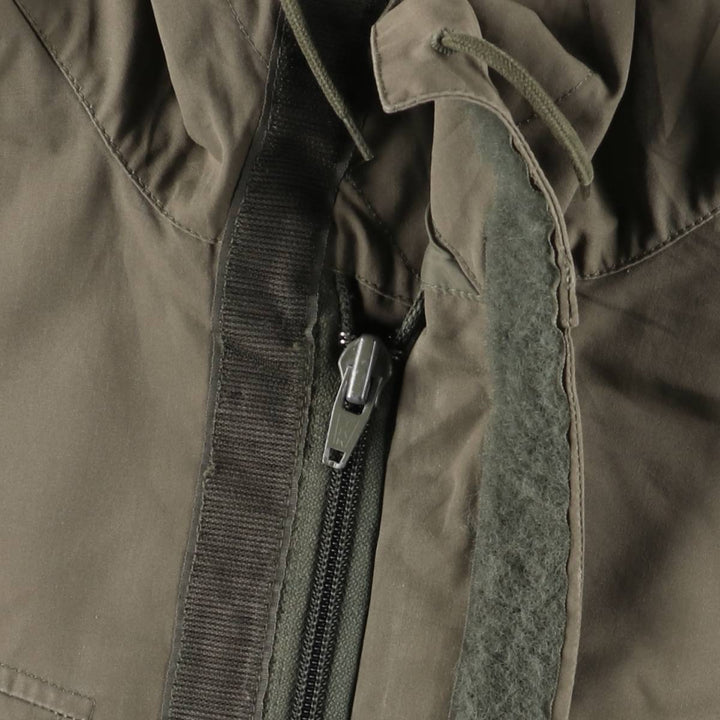 Authentic French military UTAH PARIS 1976 mod coat, men's size XL, vintage unclear Khaki type brown Vintage Second Hand