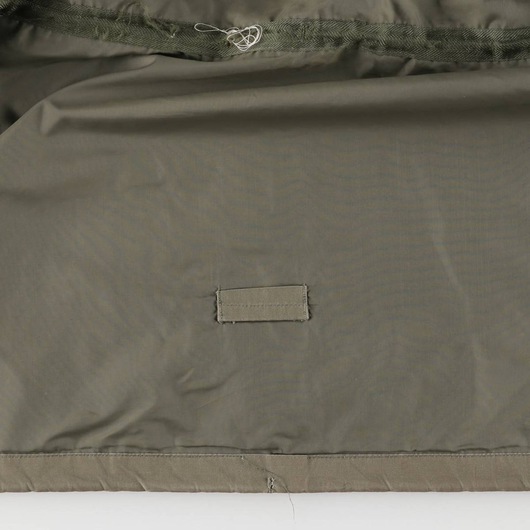 Authentic French military UTAH PARIS 1976 mod coat, men's size XL, vintage unclear Khaki type brown Vintage Second Hand