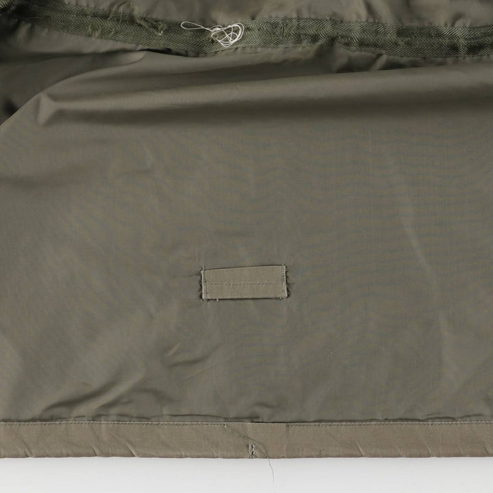 Authentic French military UTAH PARIS 1976 mod coat, men's size XL, vintage unclear Khaki type brown Vintage Second Hand