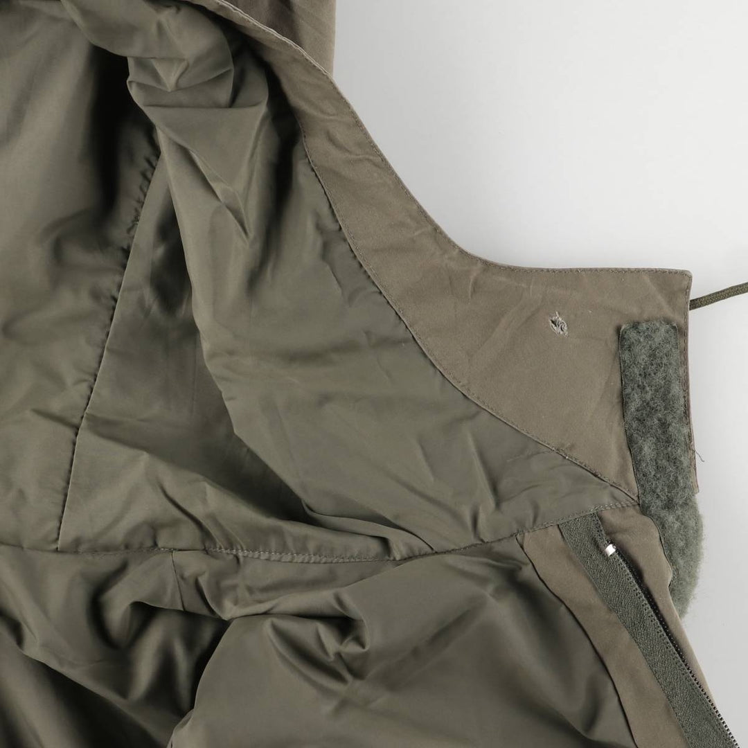 Authentic French military UTAH PARIS 1976 mod coat, men's size XL, vintage unclear Khaki type brown Vintage Second Hand