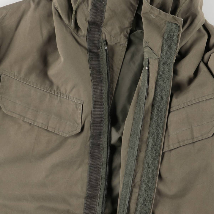 Authentic French military UTAH PARIS 1976 mod coat, men's size XL, vintage unclear Khaki type brown Vintage Second Hand