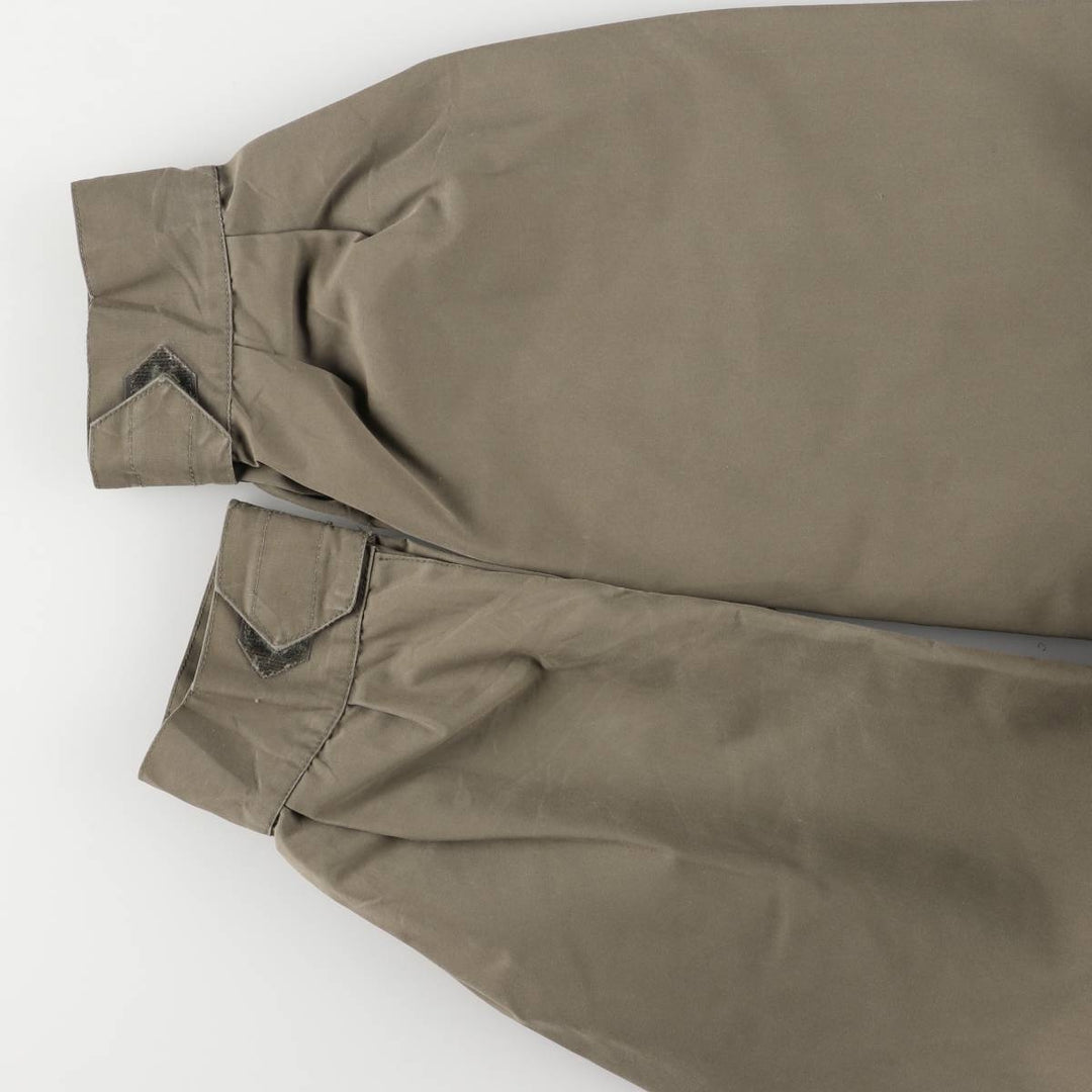 Authentic French military UTAH PARIS 1976 mod coat, men's size XL, vintage unclear Khaki type brown Vintage Second Hand