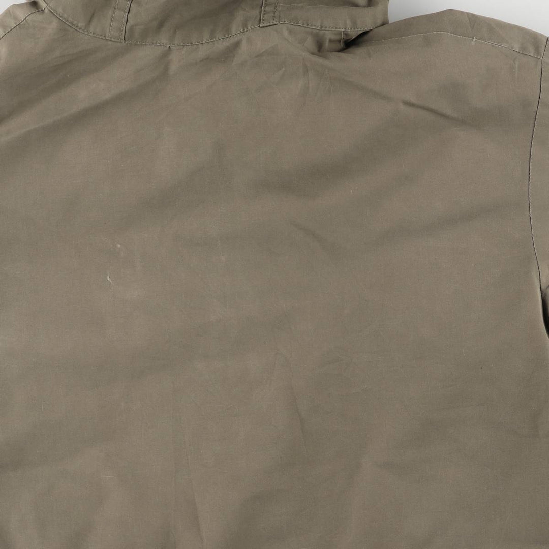 Authentic French military UTAH PARIS 1976 mod coat, men's size XL, vintage unclear Khaki type brown Vintage Second Hand