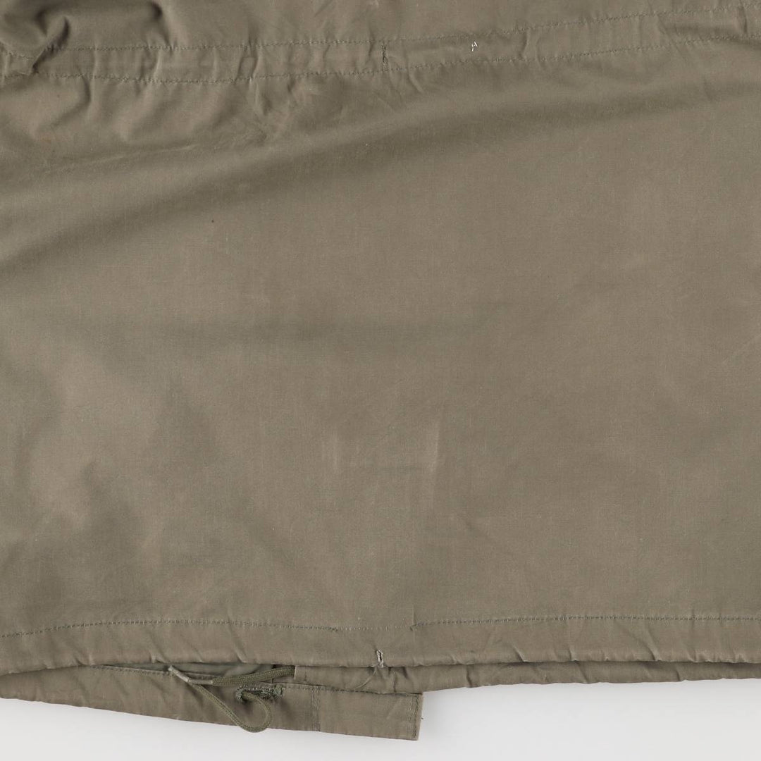 Authentic French military UTAH PARIS 1976 mod coat, men's size XL, vintage unclear Khaki type brown Vintage Second Hand