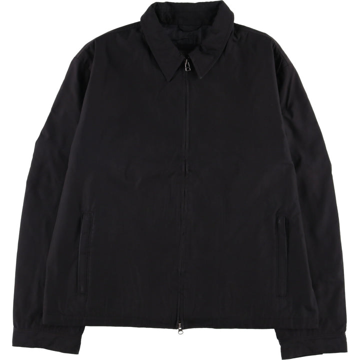 2000'S Banana Republic windbreaker, men's size XL polyester black type Vintage Second Hand