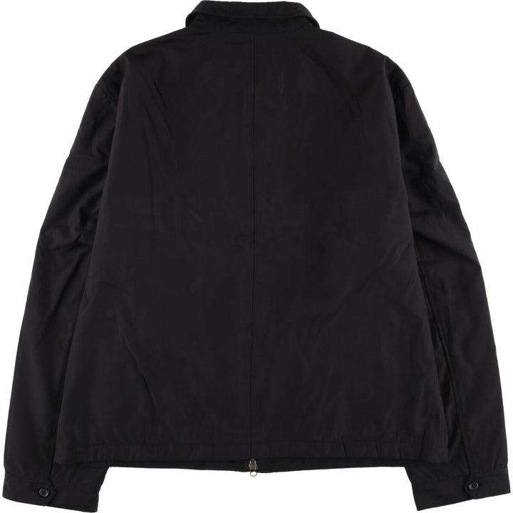 2000'S Banana Republic windbreaker, men's size XL polyester black type Vintage Second Hand