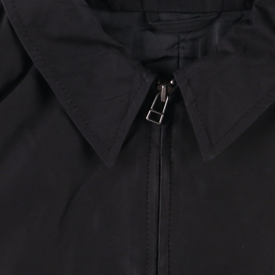2000'S Banana Republic windbreaker, men's size XL polyester black type Vintage Second Hand