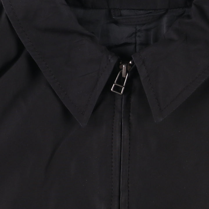 2000'S Banana Republic windbreaker, men's size XL polyester black type Vintage Second Hand
