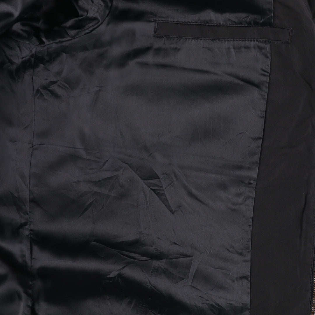 2000'S Banana Republic windbreaker, men's size XL polyester black type Vintage Second Hand
