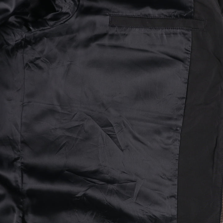 2000'S Banana Republic windbreaker, men's size XL polyester black type Vintage Second Hand