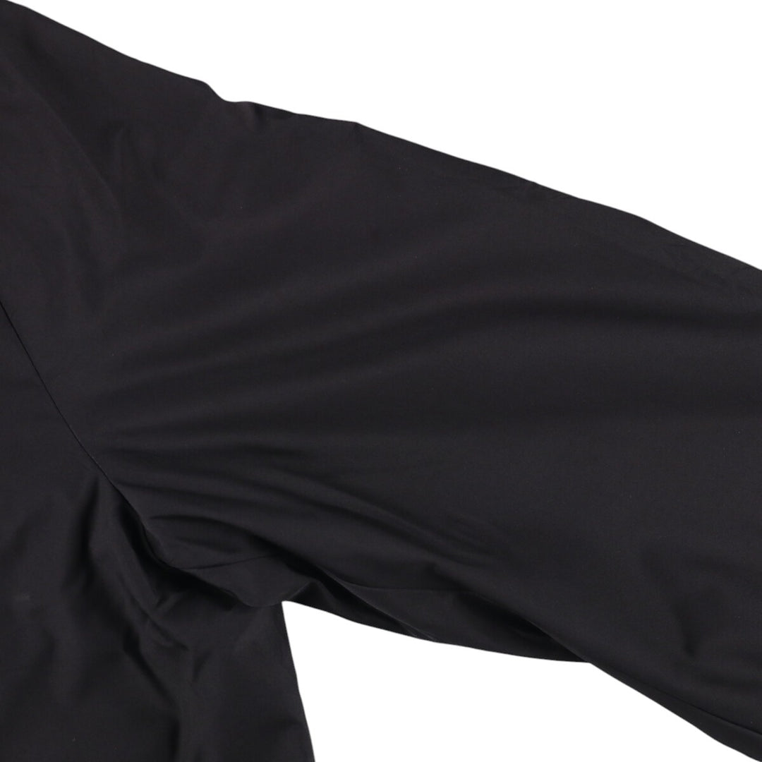2000'S Banana Republic windbreaker, men's size XL polyester black type Vintage Second Hand