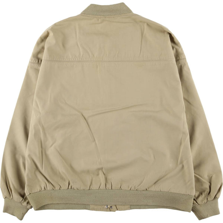 90'S Arnold Palmer Arnie Derby Jacket, Cup Shoulder Jacket, Men's XL polyester Beige type Vintage Second Hand