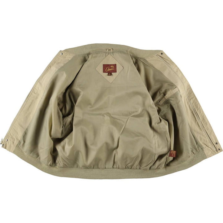 90'S Arnold Palmer Arnie Derby Jacket, Cup Shoulder Jacket, Men's XL polyester Beige type Vintage Second Hand