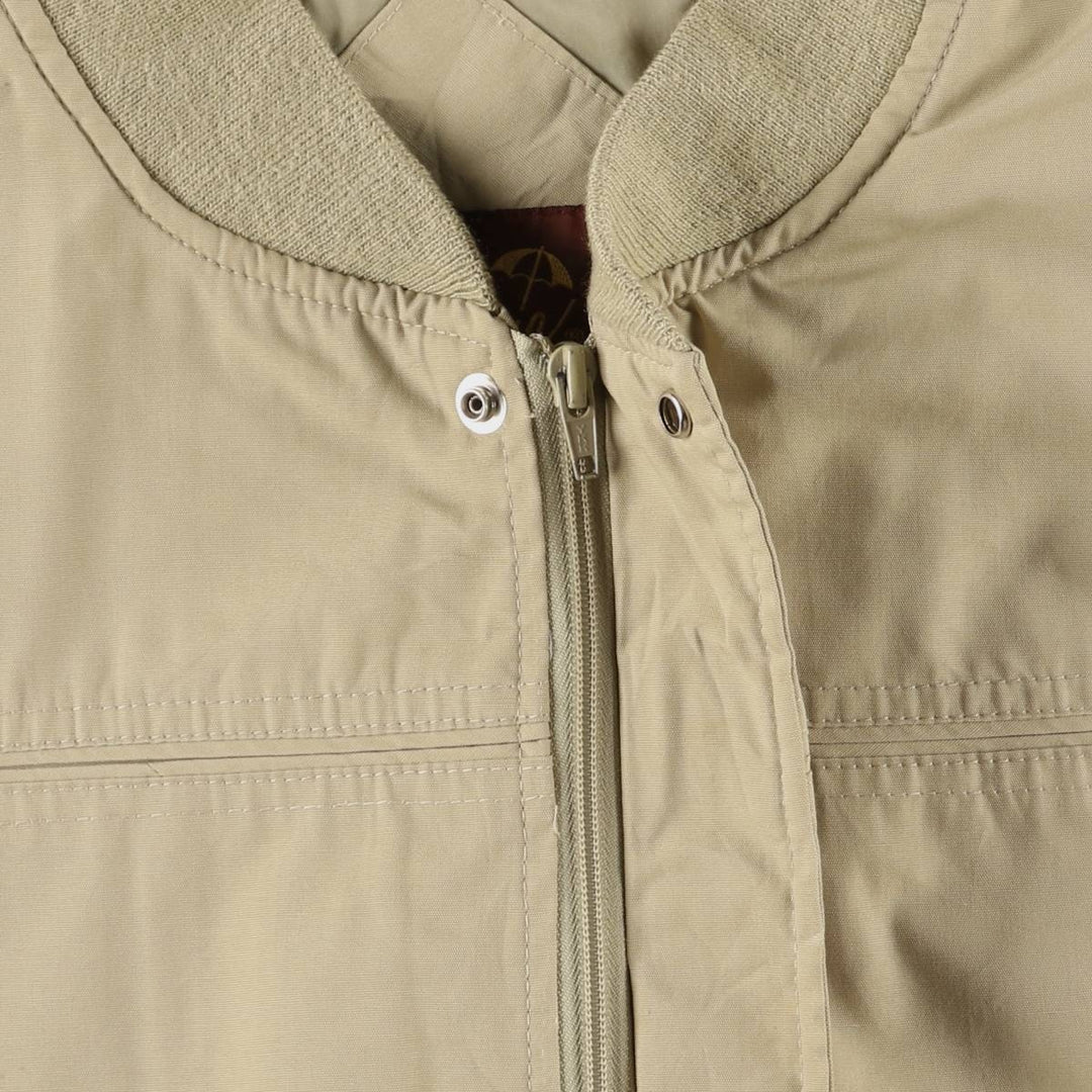 90'S Arnold Palmer Arnie Derby Jacket, Cup Shoulder Jacket, Men's XL polyester Beige type Vintage Second Hand