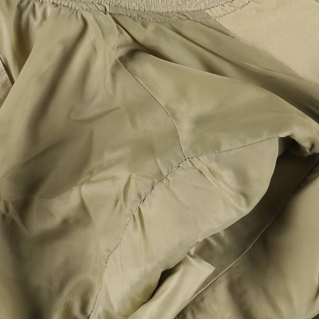 90'S Arnold Palmer Arnie Derby Jacket, Cup Shoulder Jacket, Men's XL polyester Beige type Vintage Second Hand