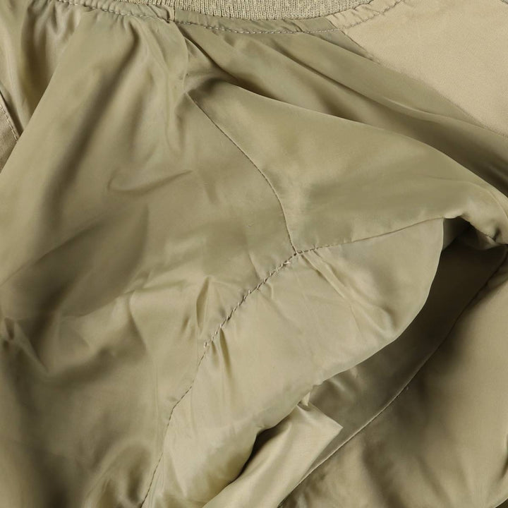 90'S Arnold Palmer Arnie Derby Jacket, Cup Shoulder Jacket, Men's XL polyester Beige type Vintage Second Hand