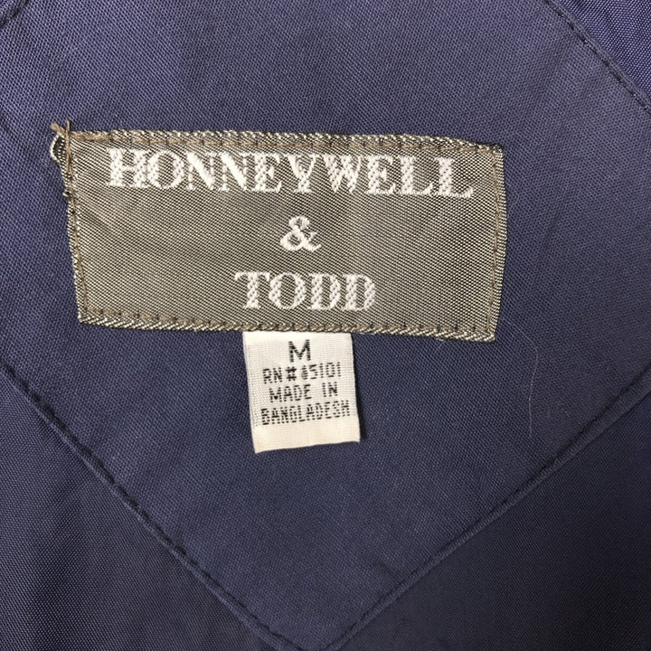 HONNEYWELL AND TODD Derby Jacket, Cup Shoulder Jacket, Men's Size M cotton navy blue type Vintage Second Hand