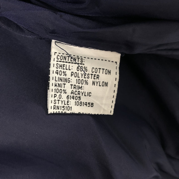 HONNEYWELL AND TODD Derby Jacket, Cup Shoulder Jacket, Men's Size M cotton navy blue type Vintage Second Hand
