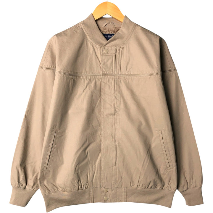90'S JOHN BLAIR Derby Jacket, Cup Shoulder, Men's, Size M, Vintage cotton Beige type Vintage Second Hand
